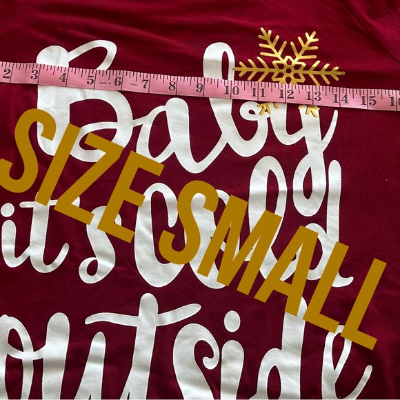 LAST ONE! Baby Its Cold Outside Christmas Shirt - Picture 10 of 10